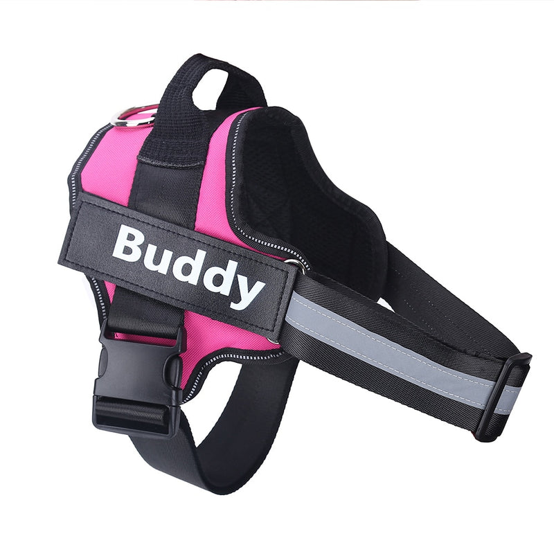 Personalized Dog Harness NO PULL Reflective Breathable Adjustable Harness Vest For Small & Large Dogs